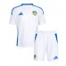 Maillot de foot Leeds United Domicile vêtements enfant 2024-25 Manches Courtes (+ pantalon court)